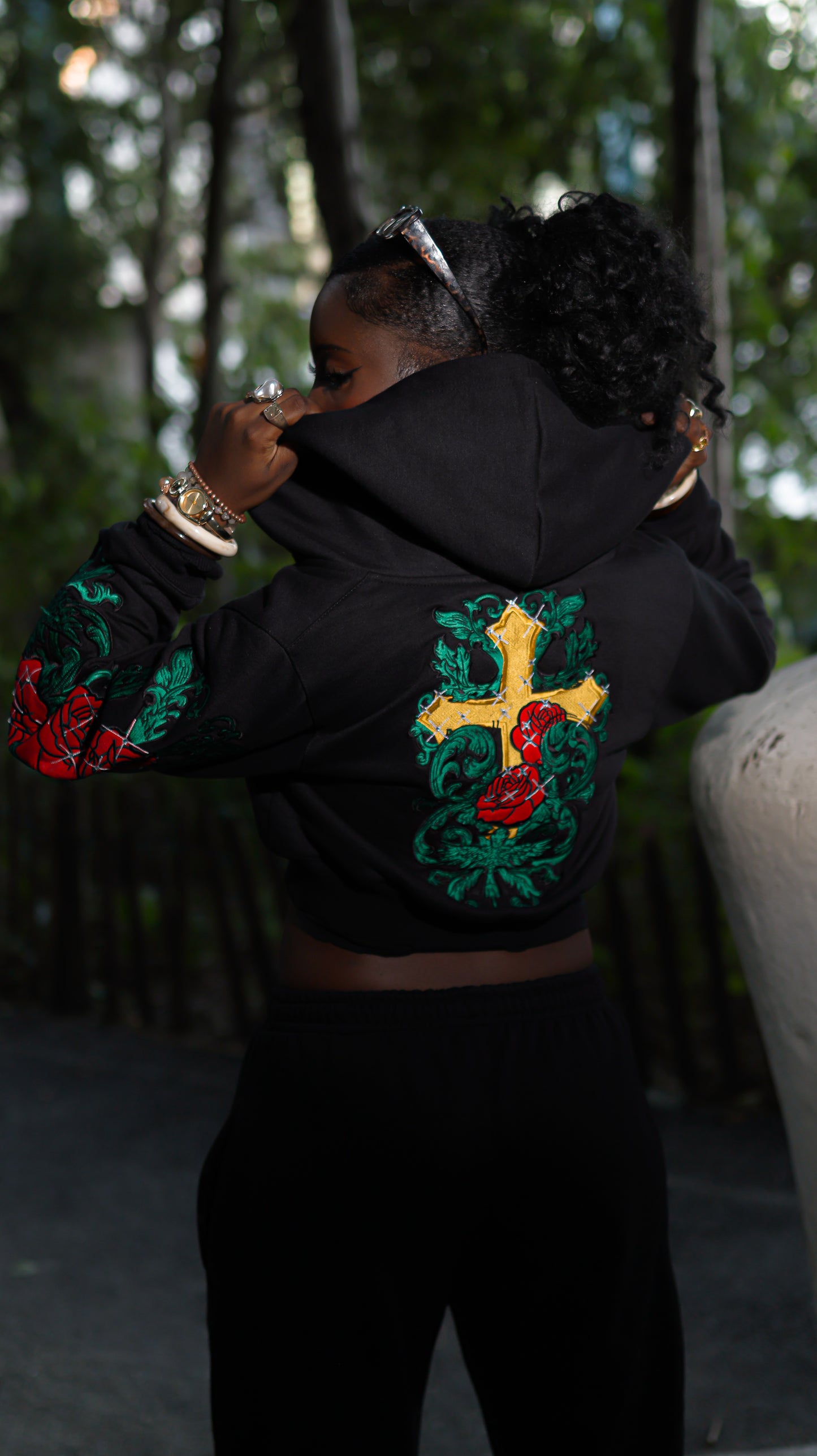 Chosen One Cropped Hoodie