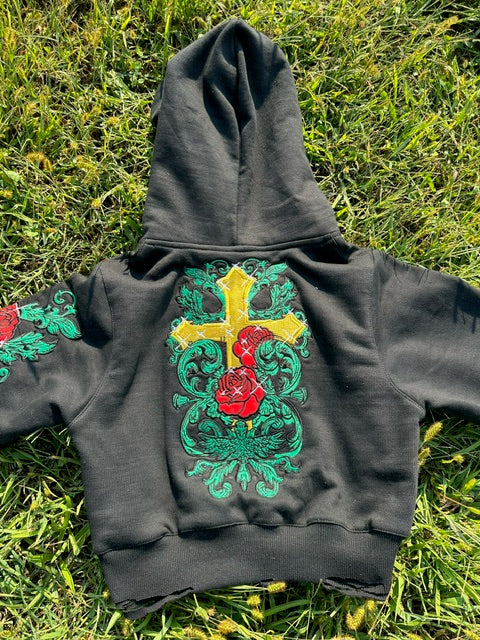 Chosen One Cropped Hoodie